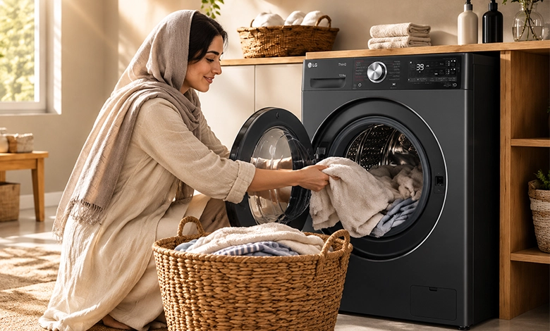 8kg | Front Load Washer/Dryer | AI DD™ | Steam™ | TurboWash™